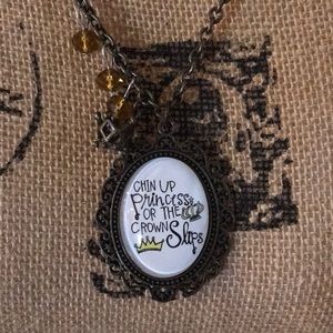 Princess inspirational necklace